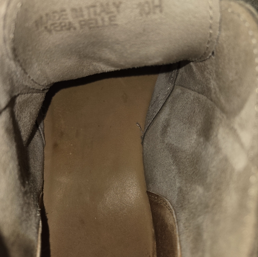 Rhodes Made in Italy Suede Chukka Boots Desert Style Crepe Sole Size 10 - Picture 15 of 16
